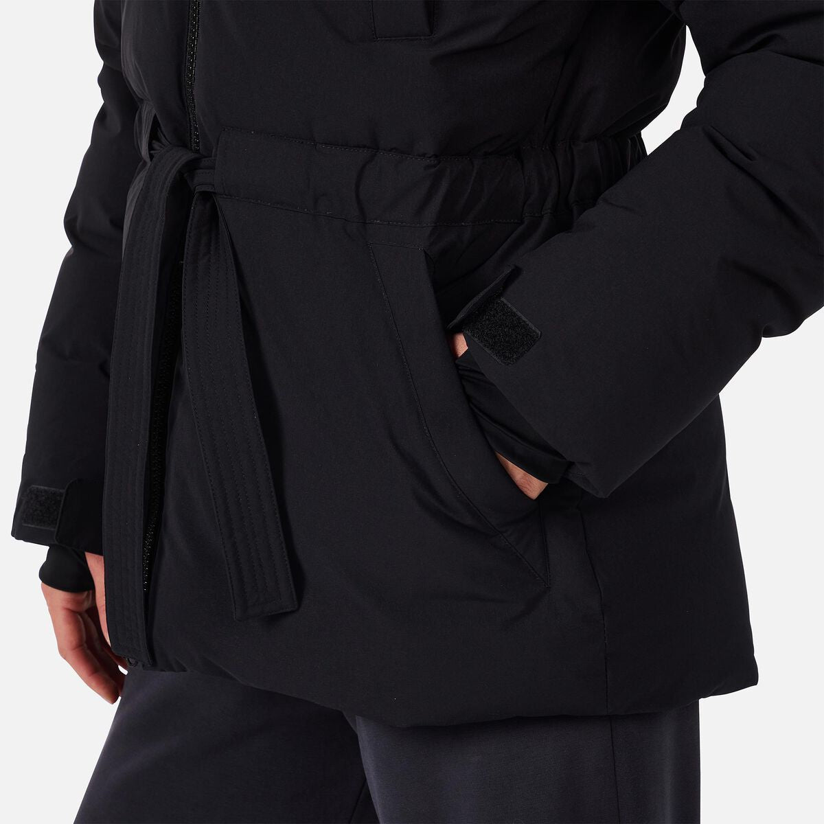 Geaca dama Rossignol CHAVANETTE DOWN PARKA Black