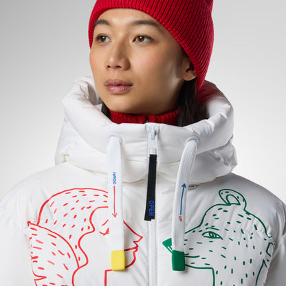 Geaca schi dama Rossignol JCC W Allsnow down ski jacket White