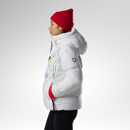 Geaca schi dama Rossignol JCC W Allsnow down ski jacket White