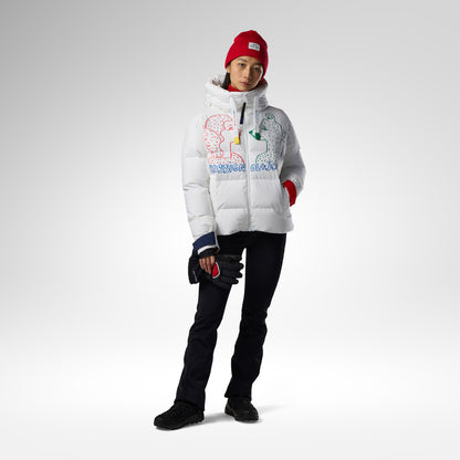 Geaca schi dama Rossignol JCC W Allsnow down ski jacket White