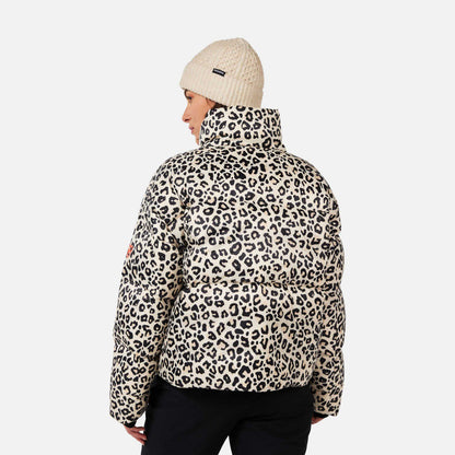 Geaca dama Rossignol ARETU ALLOVER DOWN Nature Wild Leopard