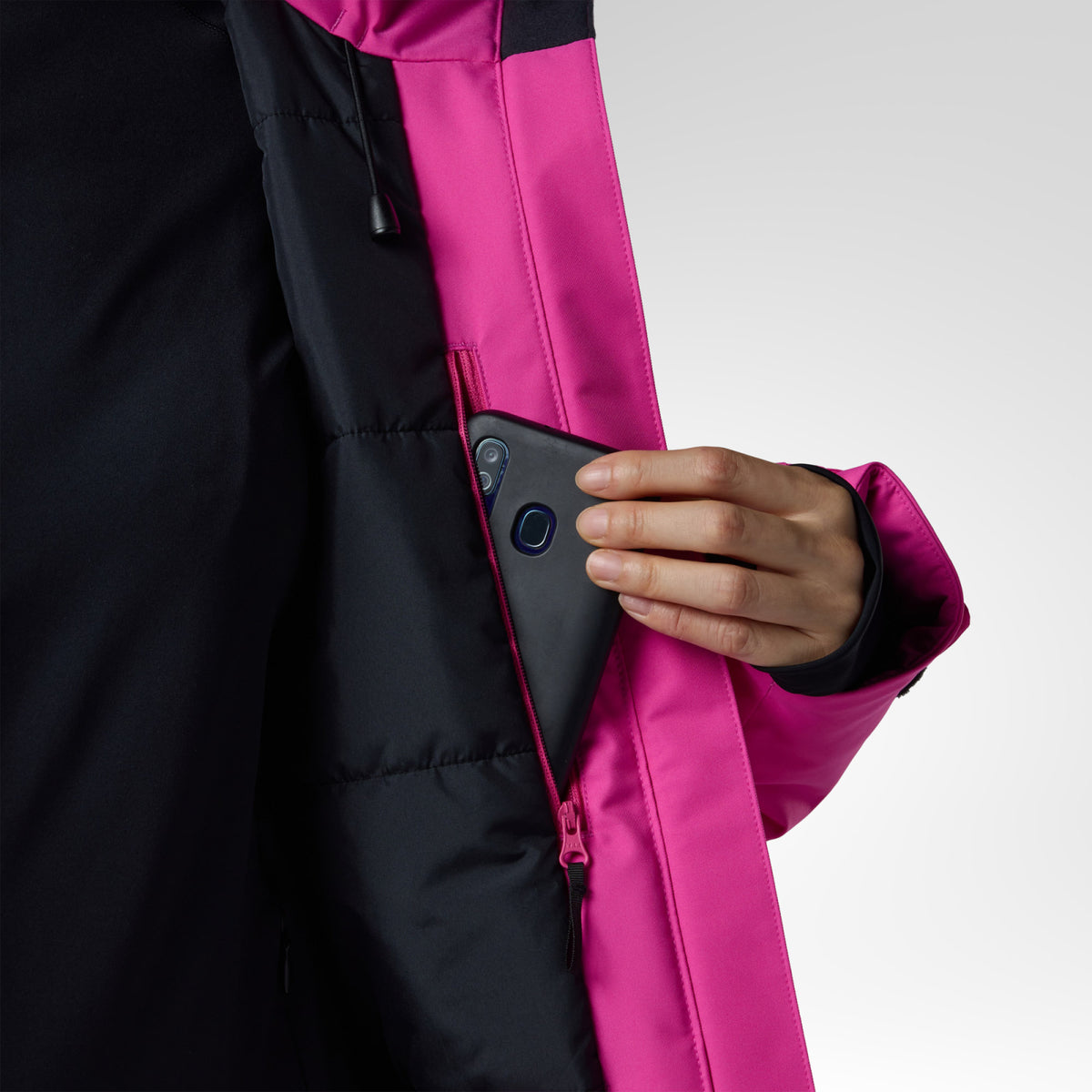 Geaca schi dama Rossignol - W Rochrun insulated - Electric fuchsia