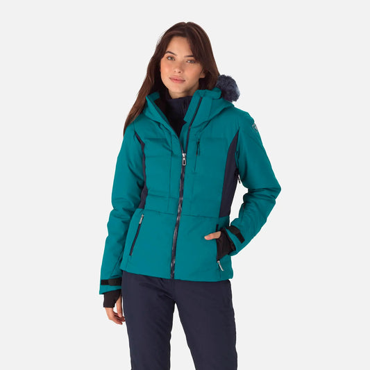 Geaca schi dama Rossignol W DEPART Dark emerald