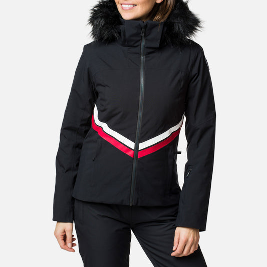 Geaca schi dama Rossignol W EMBLEME black