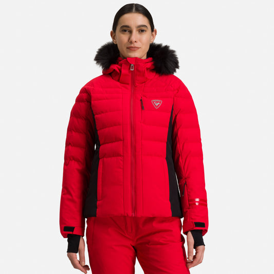 Geaca schi dama Rossignol W RAPIDE Sports red