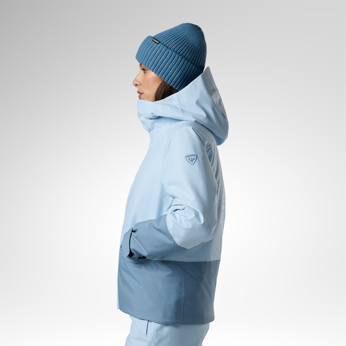 Geaca schi dama Rossignol - W Rochrun insulated - Blue aura windward blue