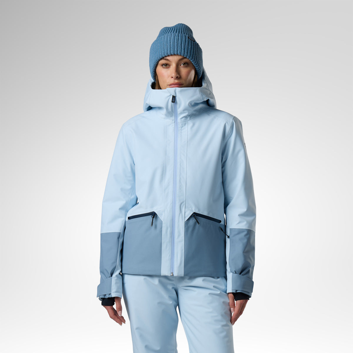 Geaca schi dama Rossignol - W Rochrun insulated - Blue aura windward blue
