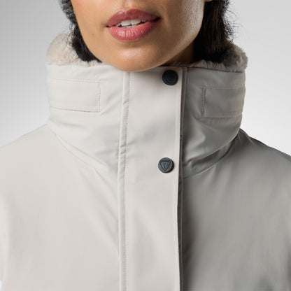 Geaca schi dama Rossignol W Snowdazzle belted - Silver cloud