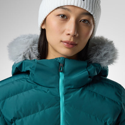 Geaca schi dama Rossignol - W staci insulated - Transformative teal pearly