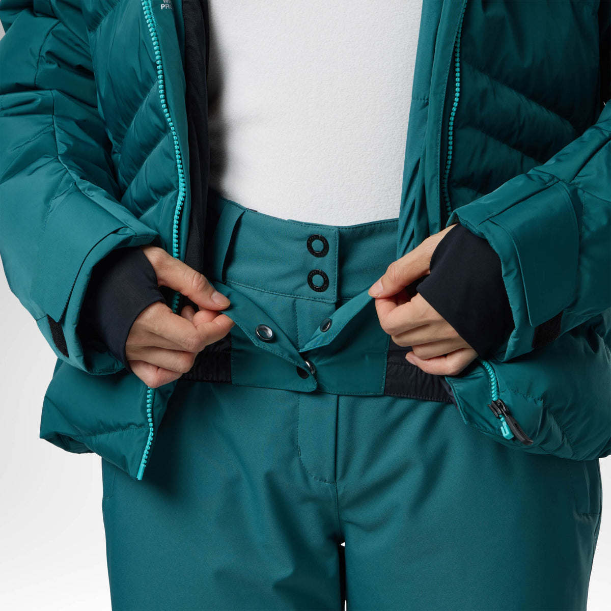 Geaca schi dama Rossignol - W staci insulated - Transformative teal pearly