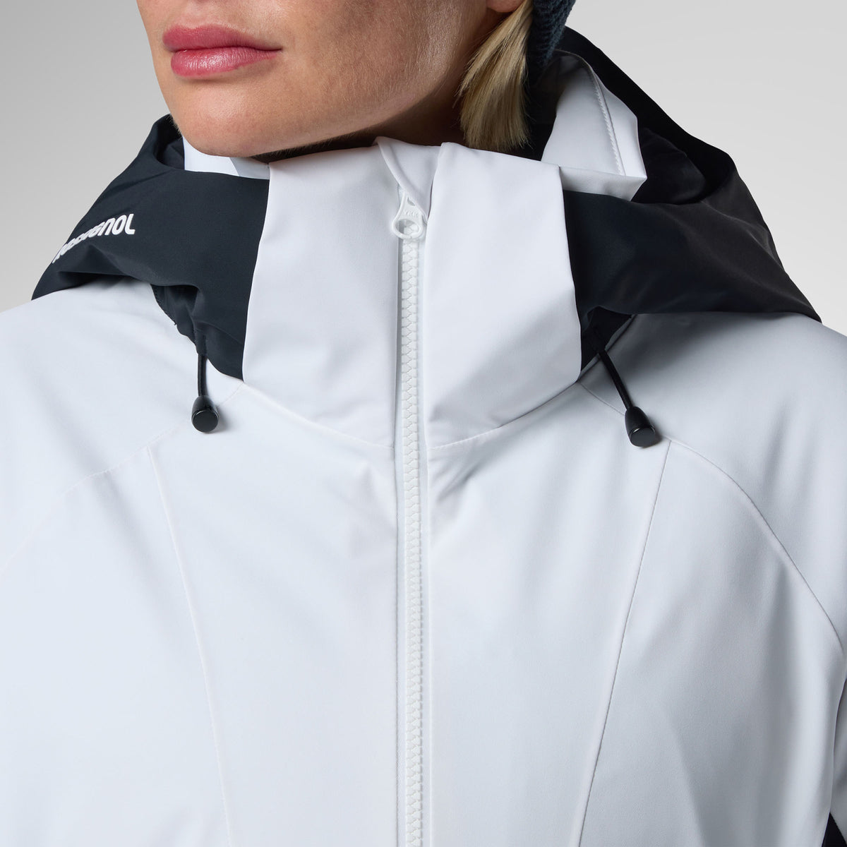 Geaca schi dama Rossignol - W 4WS Blackside insulated - Black white