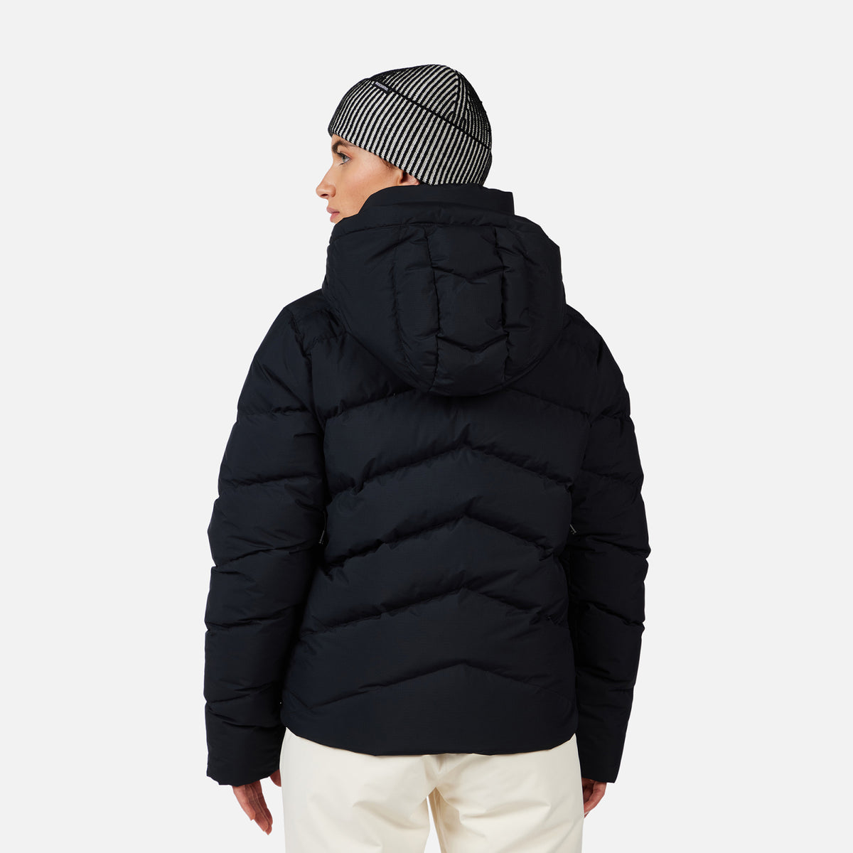 Geaca schi dama Rossignol WISPILE RIPSTOP DOWN Black