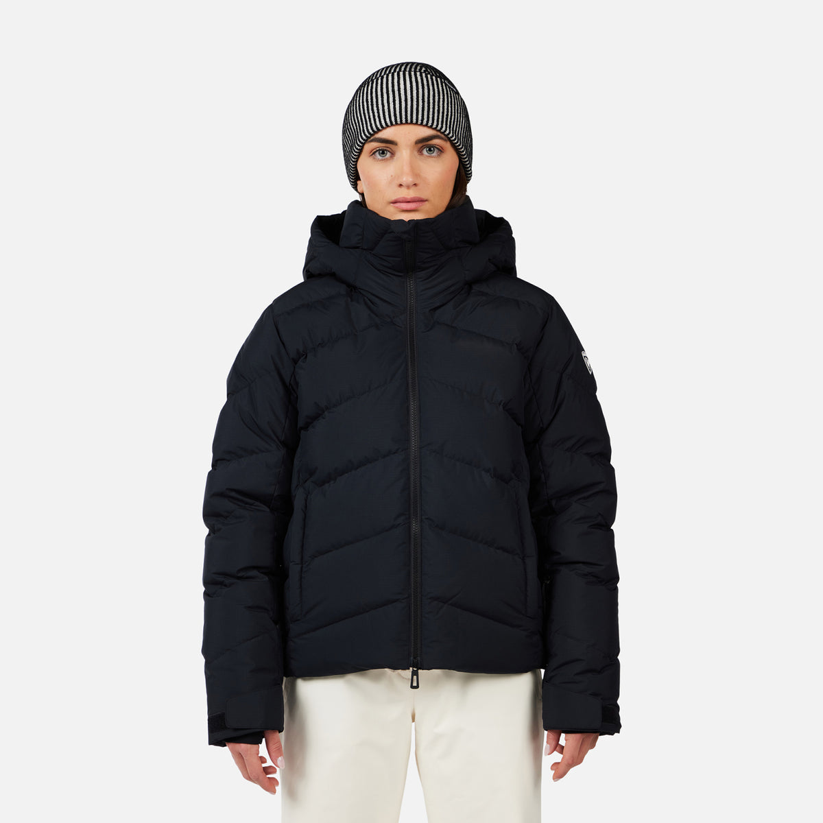 Geaca schi dama Rossignol WISPILE RIPSTOP DOWN Black