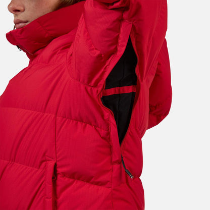 Geaca schi dama Rossignol WISPILE RIPSTOP DOWN Ruby Red