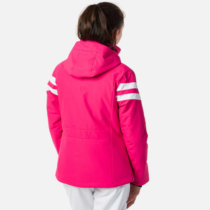 Geaca schi fete Rossignol GIRL SKI Pink fucsia