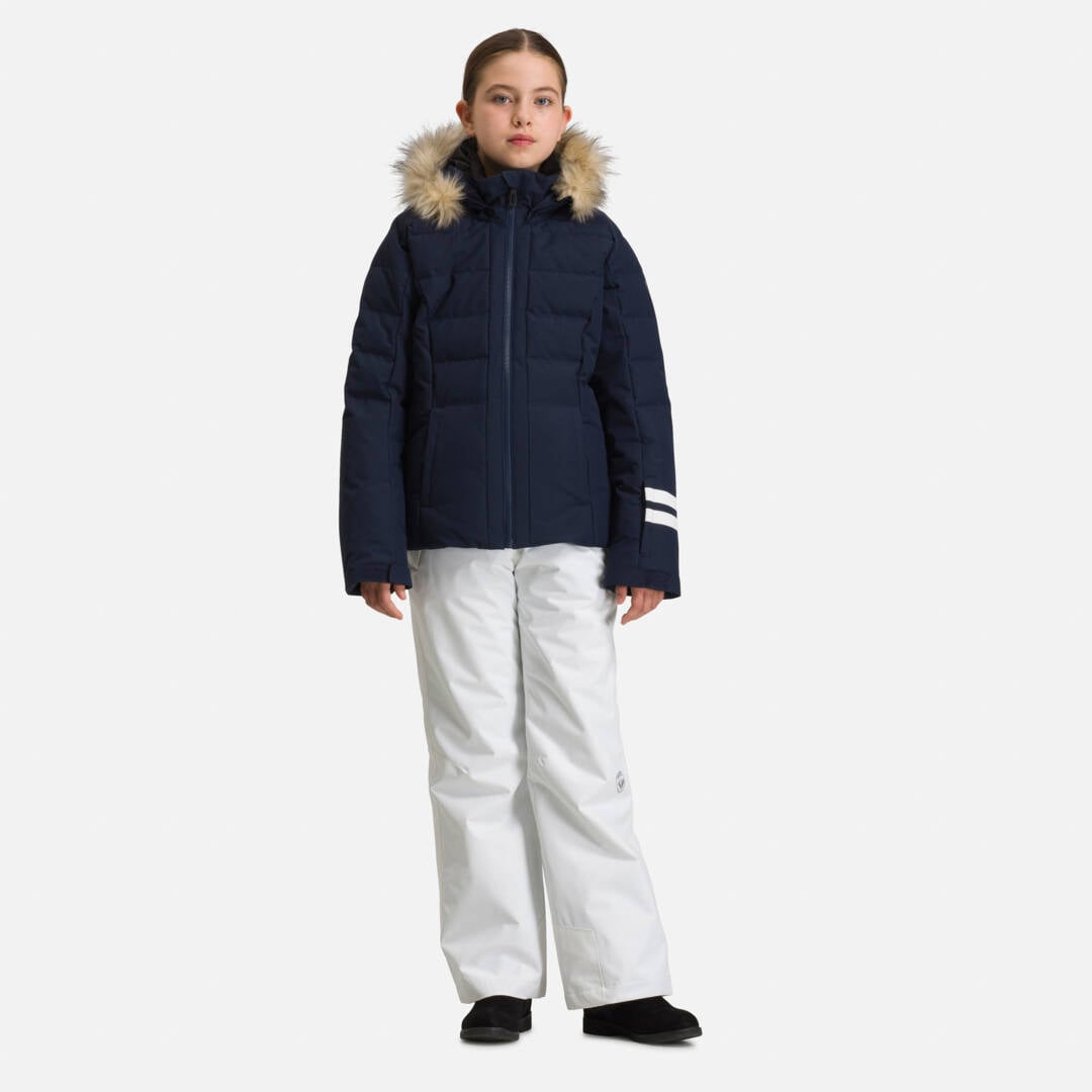 Geaca schi fete Rossignol GIRL POLYDOWN Eclipse