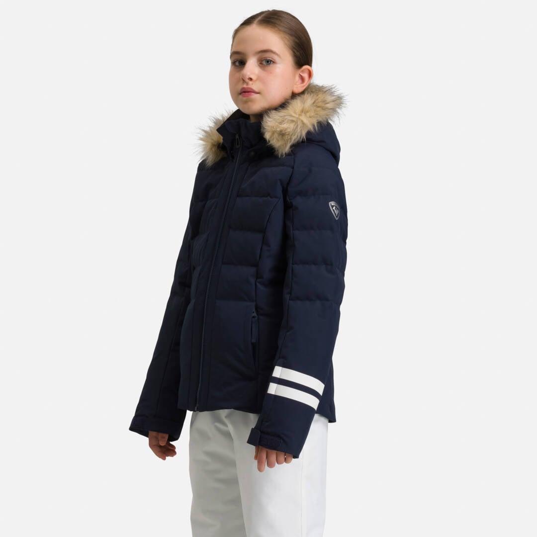 Geaca schi fete Rossignol GIRL POLYDOWN Eclipse