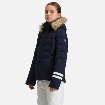 Geaca schi fete Rossignol GIRL POLYDOWN Eclipse
