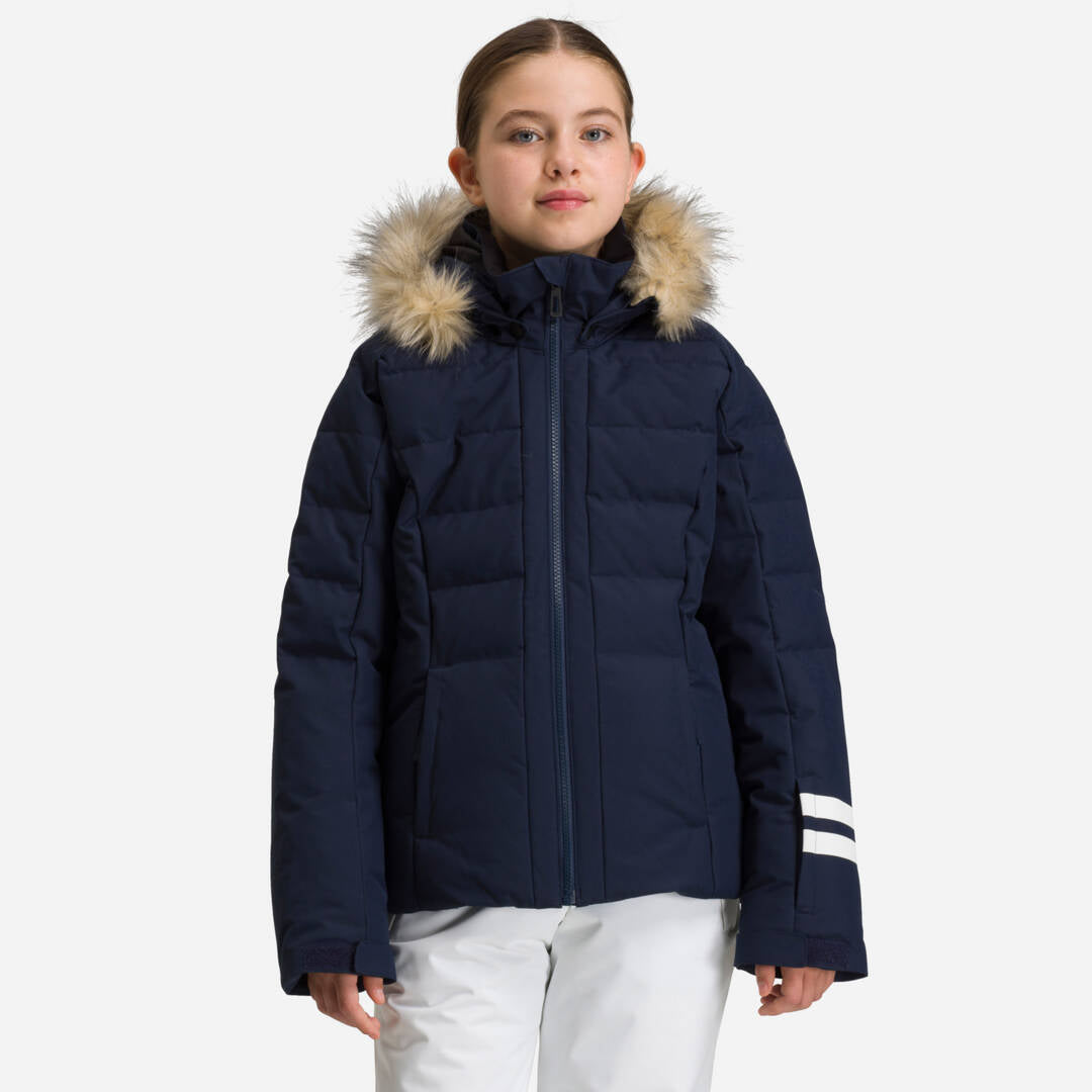 Geaca schi fete Rossignol GIRL POLYDOWN Eclipse