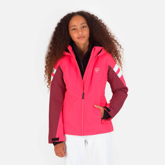 Geaca schi fete Rossignol GIRL SKI Pink lift