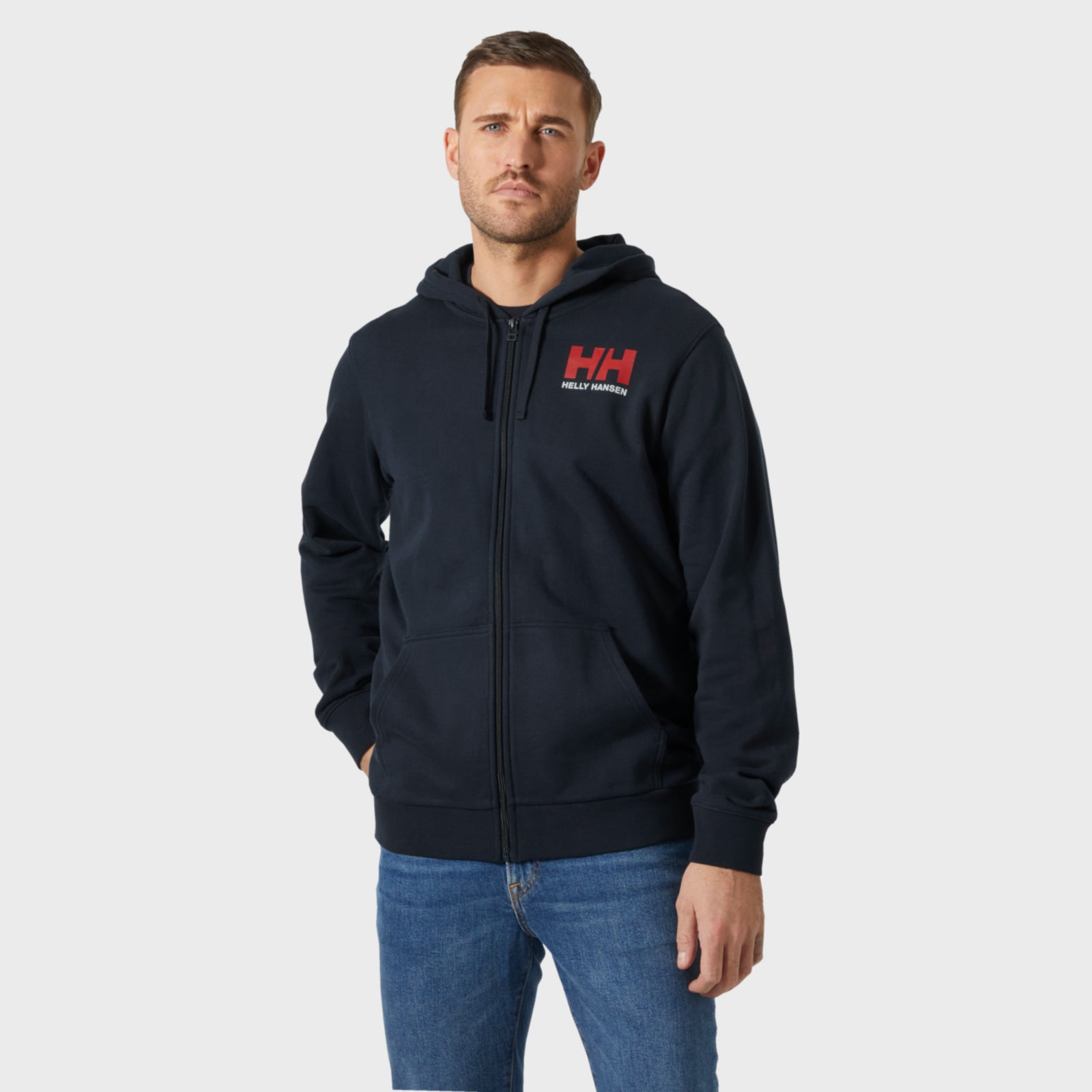 Hanorac barbati Helly Hansen HH Logo FZ Hoodie