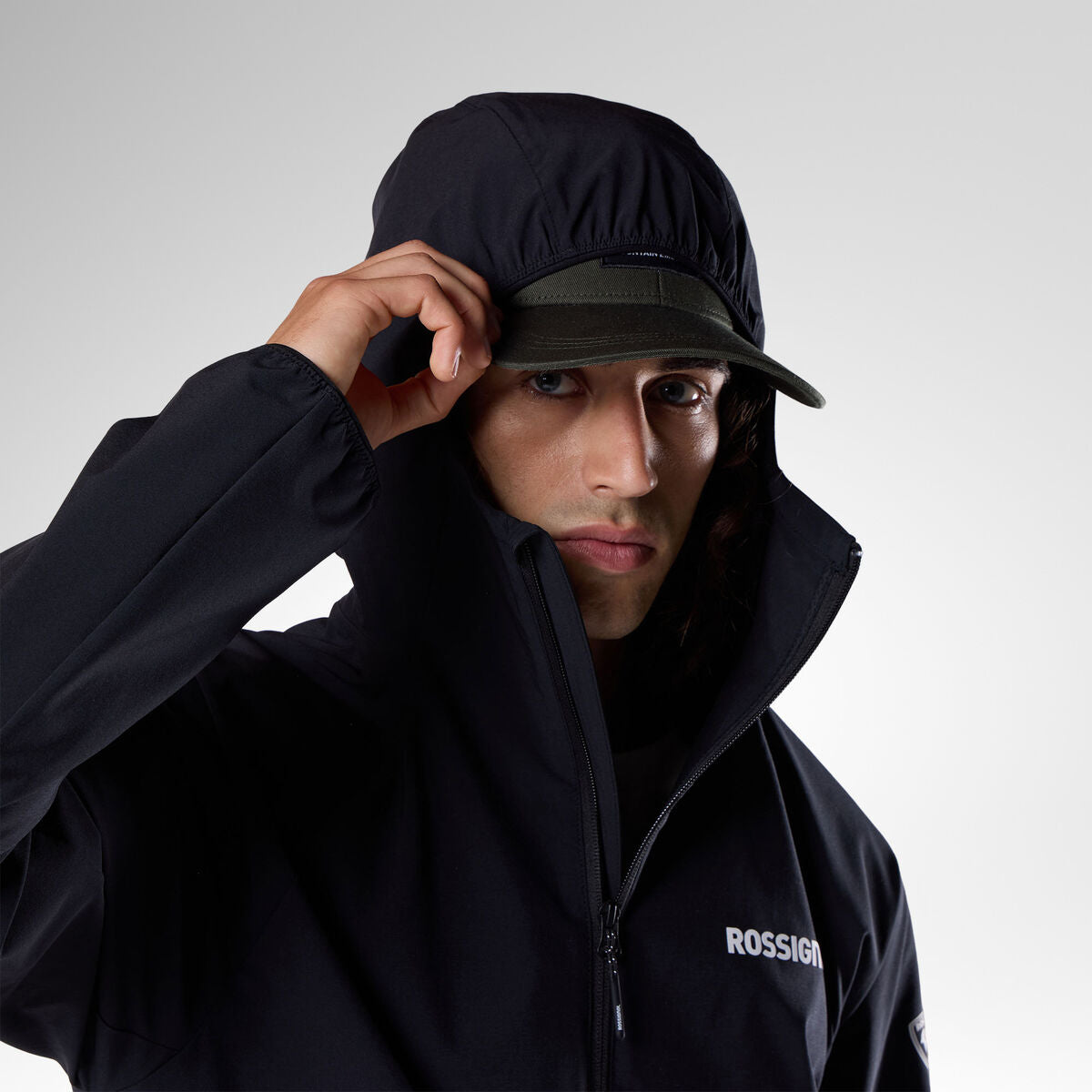 Hanorac barbati Rossignol M STRETCH ANORAK - Black