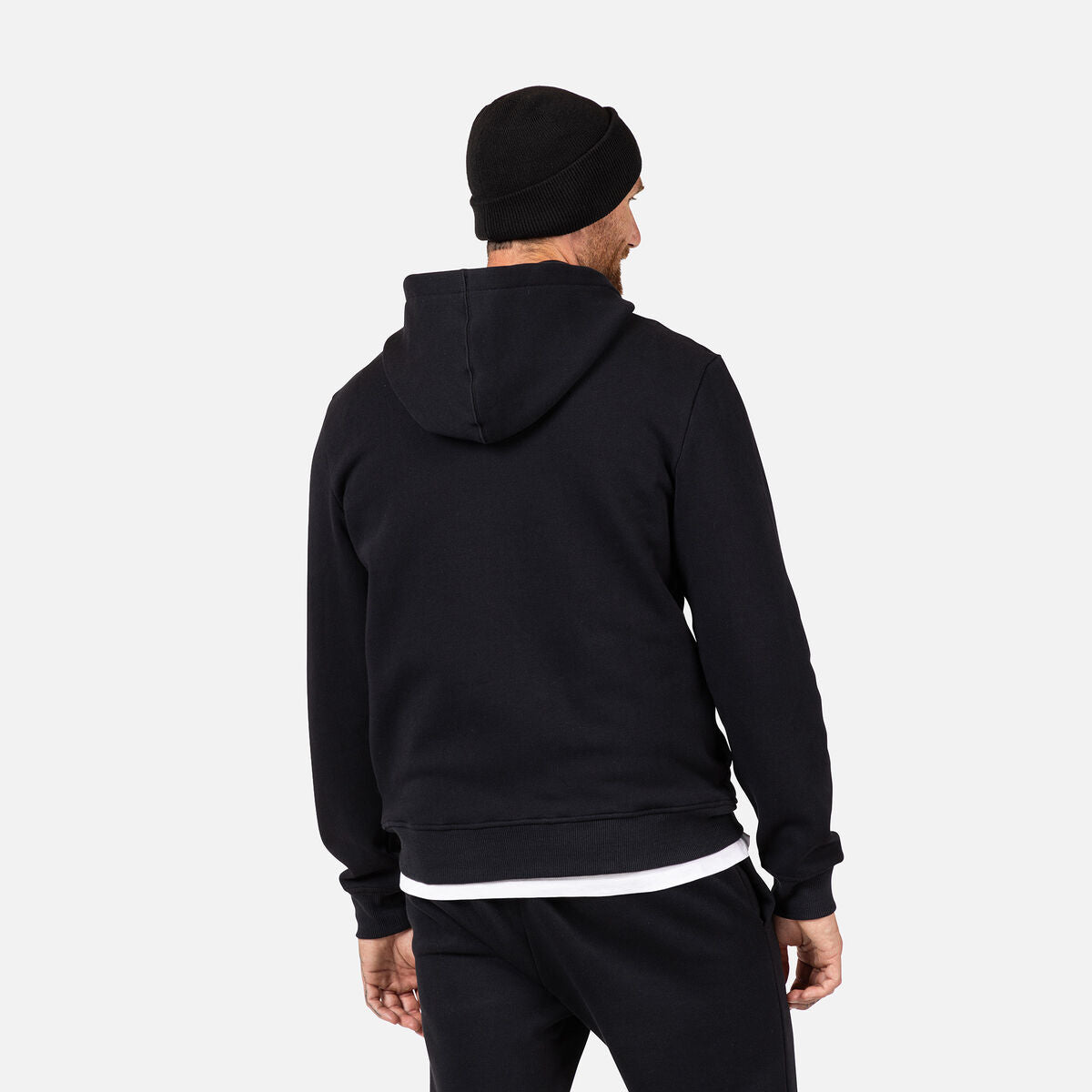 Hanorac barbati Rossignol Presset Full-Zip Hooded- Black