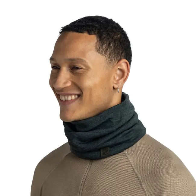 Bandana BUFF Heavy Weight merino SOLID Forest