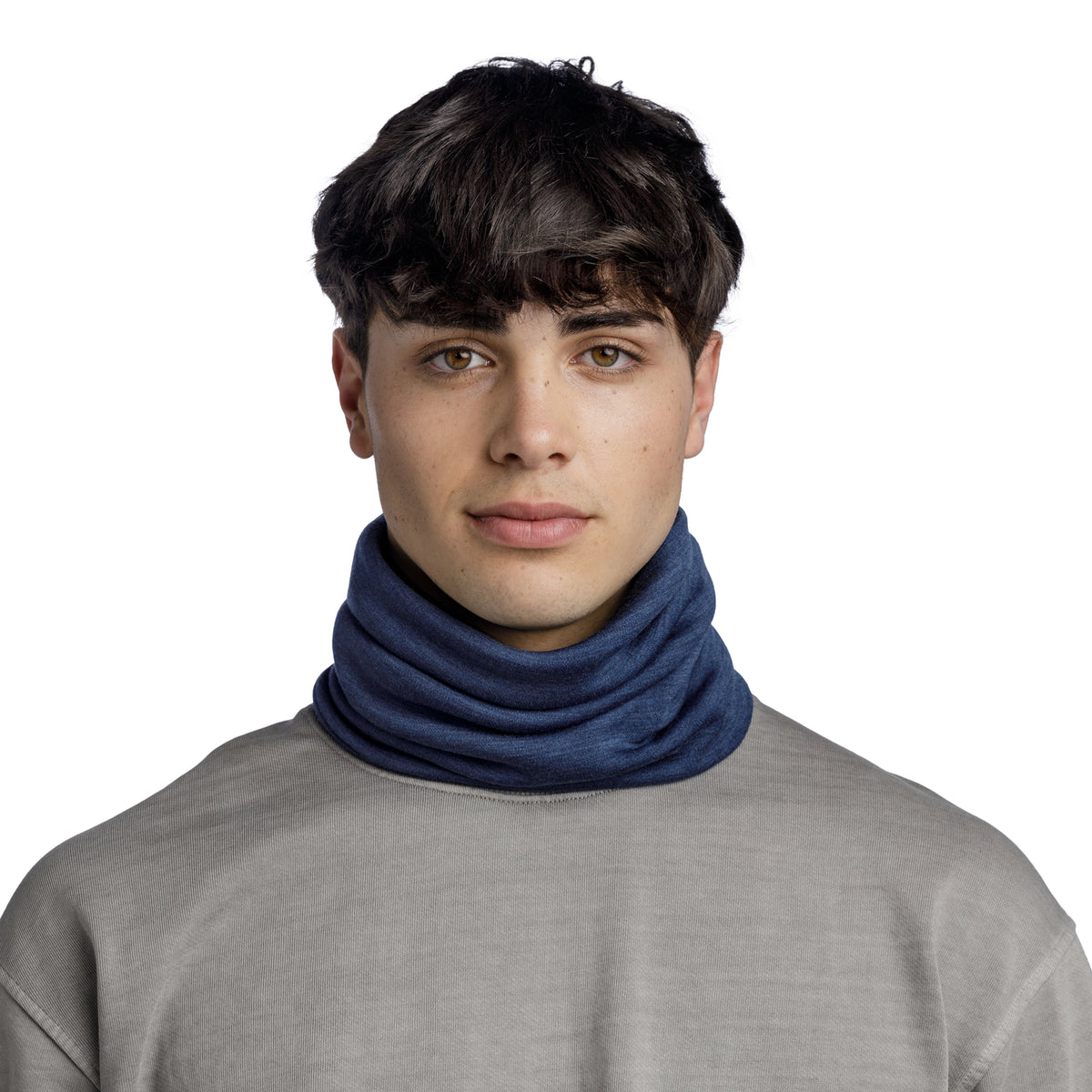 Heavy Weight merino SOLID night blue