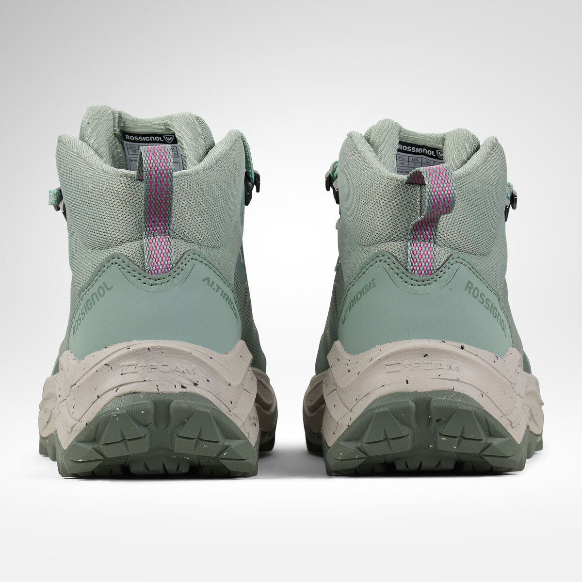 Incaltaminte dama Rossignol W ALTIRIDGE Mid R-SHELL DRY - Sage Green