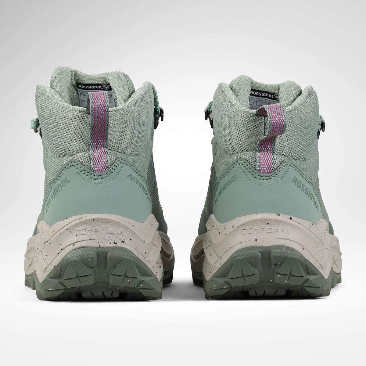 Ghete Drumetie Trekking Damă Rossignol Altiridge Mid R-Shell Dry Sage Green