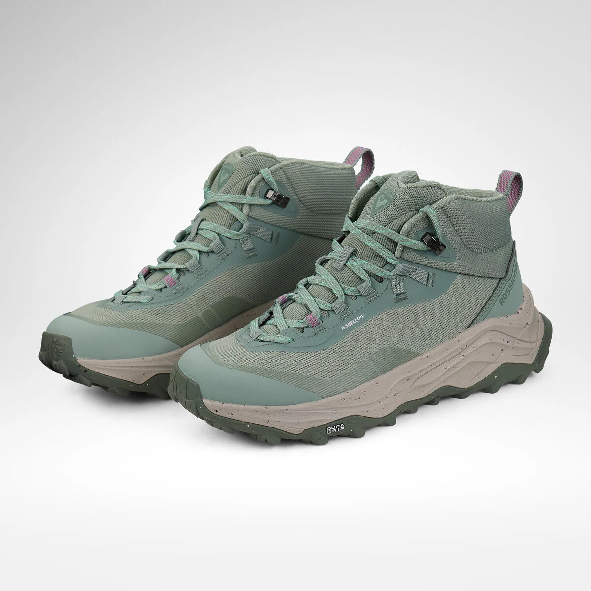 Ghete Drumetie Trekking Damă Rossignol Altiridge Mid R-Shell Dry Sage Green