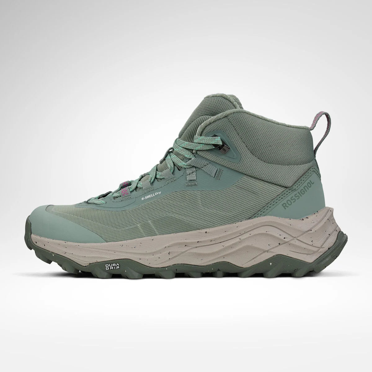 Ghete Drumetie Trekking Damă Rossignol Altiridge Mid R-Shell Dry Sage Green