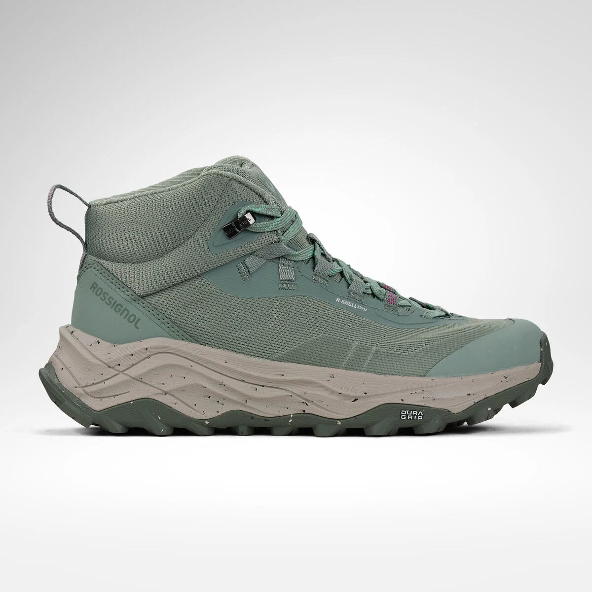 Ghete Drumetie Trekking Damă Rossignol Altiridge Mid R-Shell Dry Sage Green