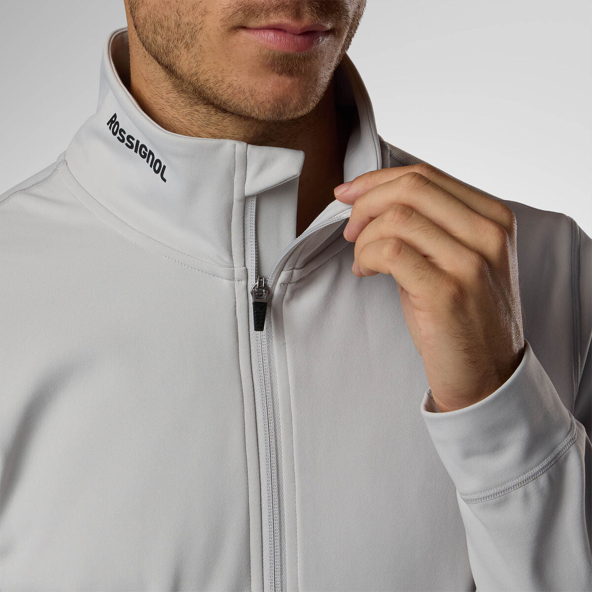 Jacheta barbati Rossignol M HERO stretch fleece jacket Light grey
