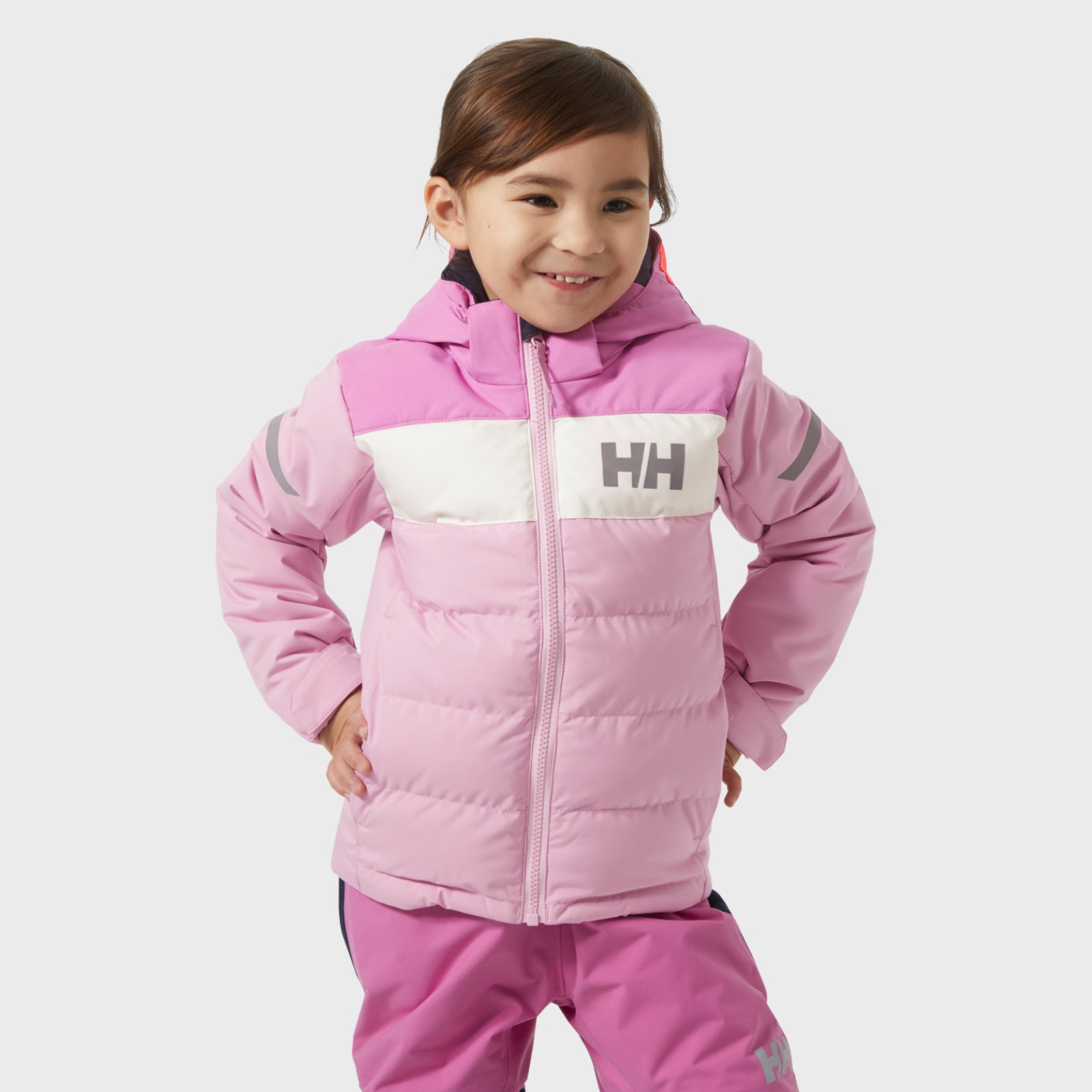 Jacheta cu gluga copii Helly Hansen Vertical Insulated Ski Jacket