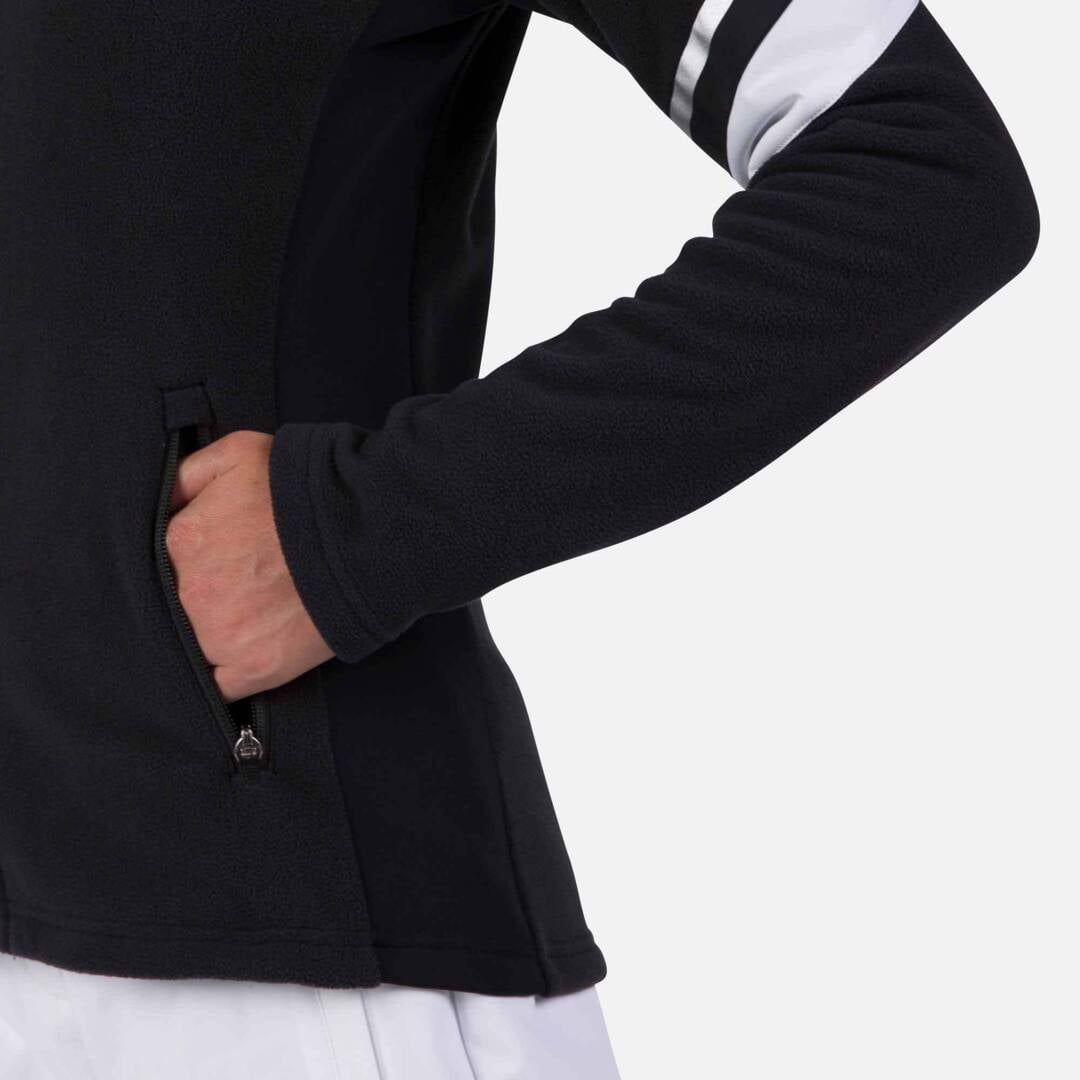 Jacheta dama Rossignol W STRAWPILE FLEECE FZ Black