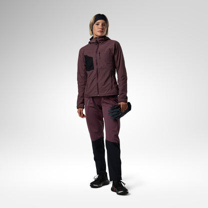 Jacheta dama Rossignol - W Venon active hoodie - Huckleberry