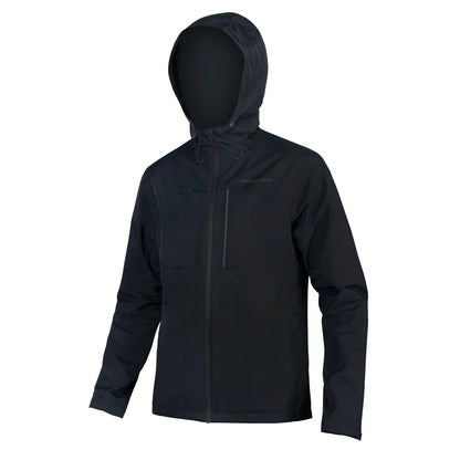 Jacheta pentru barbati Endura HUMMVEE WATERPROOF HOODED  - BLACK
