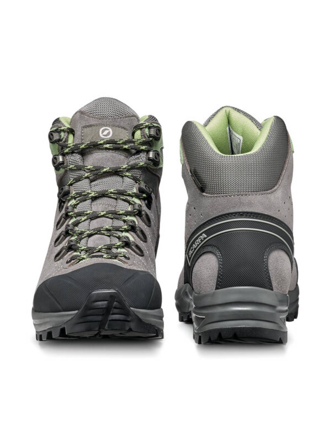 Scarpa Kailash Trek Gore-Tex Wmn Midgray Smoke Pastel Green Ghete Drumetie Femei