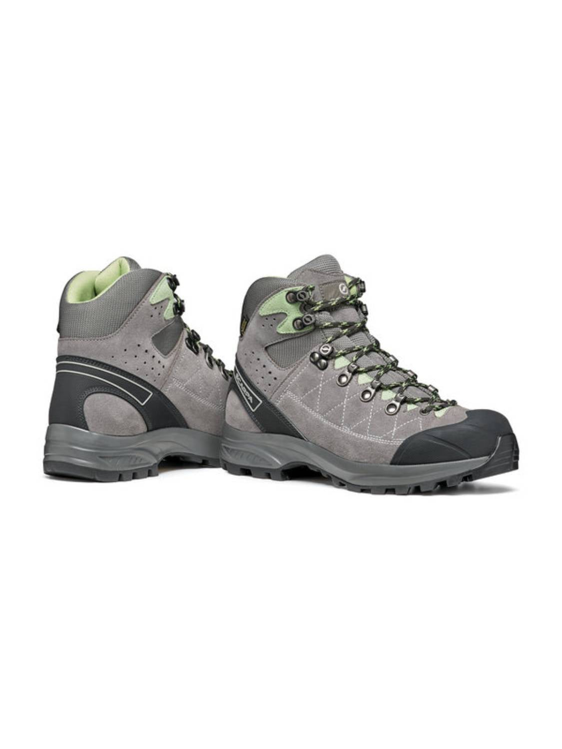 Scarpa Kailash Trek Gore-Tex Wmn Midgray Smoke Pastel Green Ghete Drumetie Femei