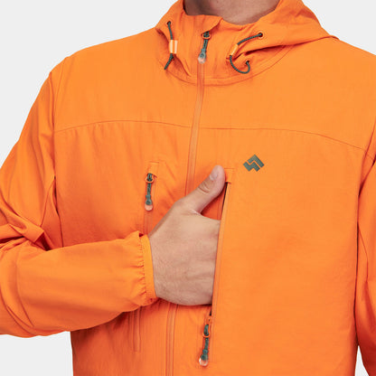 Alpinus Pourri – Jachetă Softshell Bărbați Orange DWR