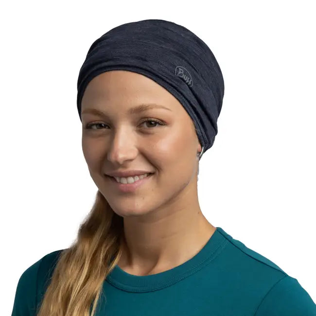 Light Weight merino wool Solid Night Blue