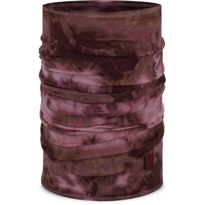 Bandana BUFF Light Weight merino wool DYE Burgundy