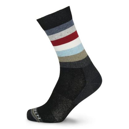 Lorpen T2 Lifestyle Wool Stripe Crew Sosete Unisex