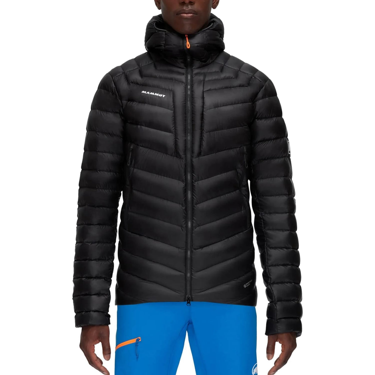 Mammut Broad Peak In Hooded Black White Geaca Puf Alpinism Barbati
