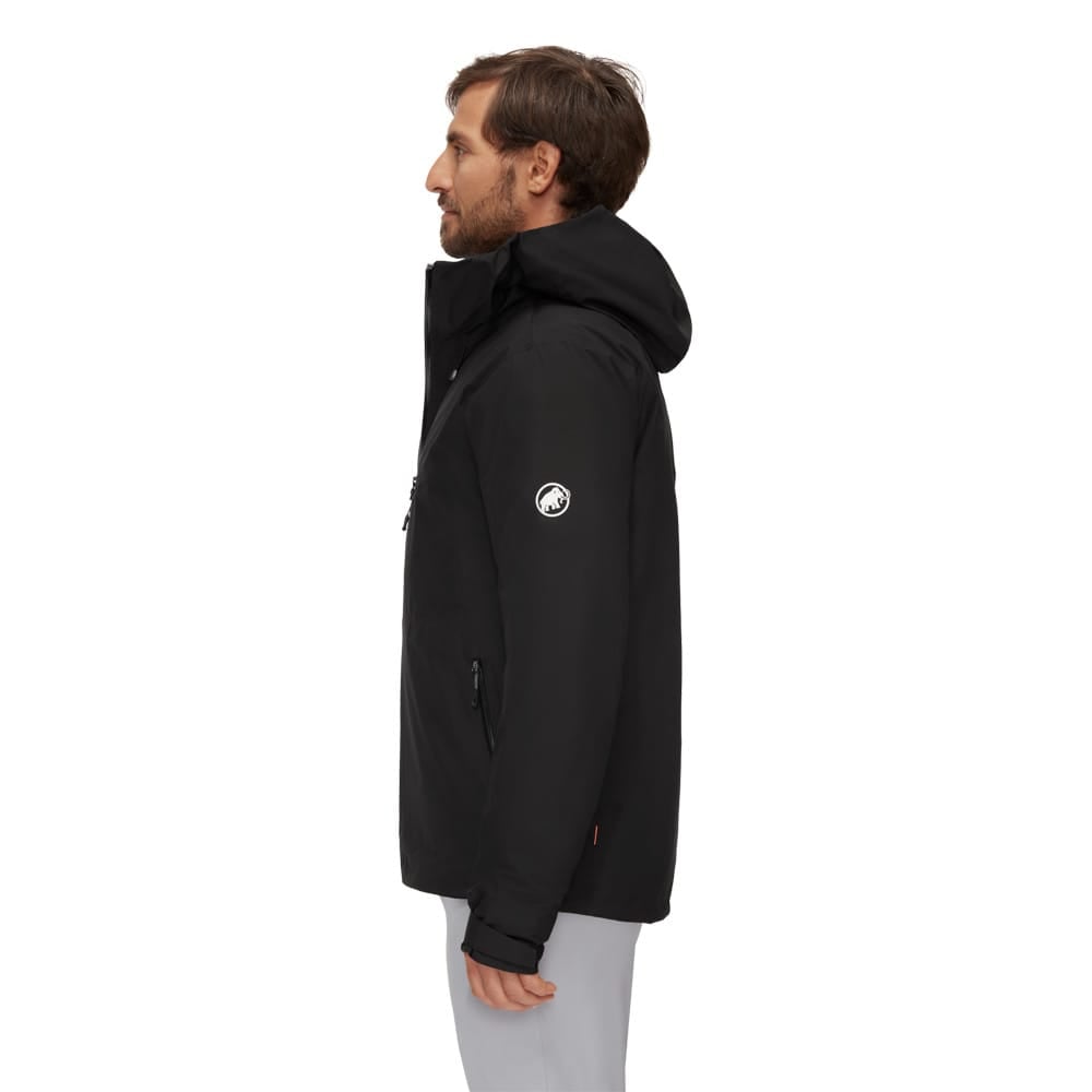 Mammut Convey 3In1 Hooded Gore-Tex Black Black Geaca Drumetie Barbati