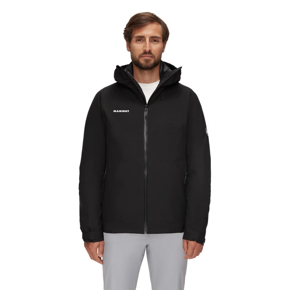 Mammut Convey 3In1 Hooded Gore-Tex Black Black Geaca Drumetie Barbati