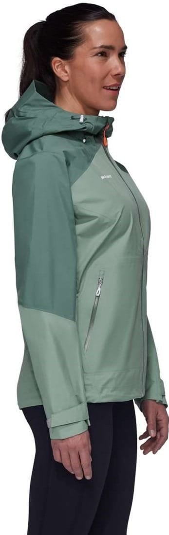 Mammut Convey Tour HS Hooded Jade Dark Jade Geaca Drumetie Femei