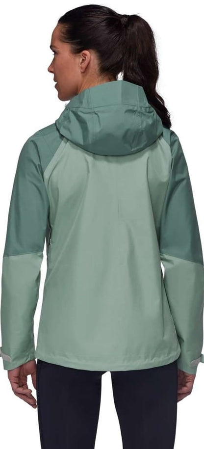 Mammut Convey Tour HS Hooded Jade Dark Jade Geaca Drumetie Femei